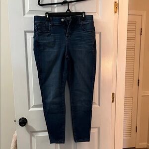 Torrid Dark Blue Skinny Jeans